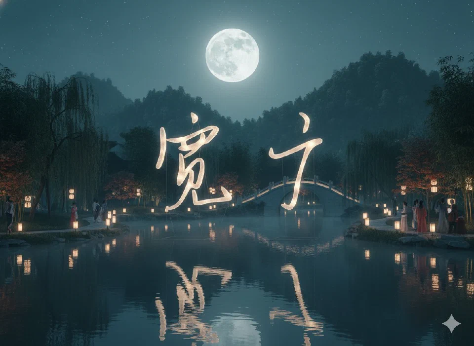 中秋夜怀古:明月几时有