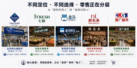 传统超市的真正压力,不只是业绩下滑,而是服务所有人的商业模型正在失效。